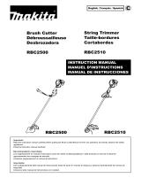 Makita RBC2500 User manual