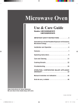 Amana UMC5200 User manual