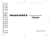 Marantz PM6004 Owner's manual