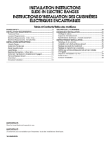 KitchenAid Slide-In Electric Ranges Owner's manual