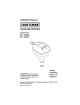 Craftsman 351182010 Owner's manual