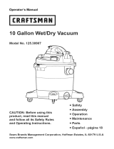 Craftsman VBVA1010PF Owner's manual