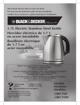 Black & Decker JKC920C User manual