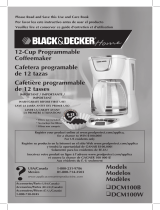 Black & Decker DCM100W User manual