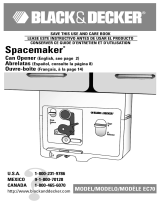 Black & Decker EC70 User manual