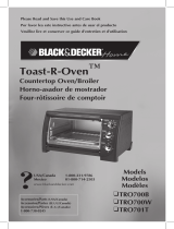 Black & Decker TRO700W User manual