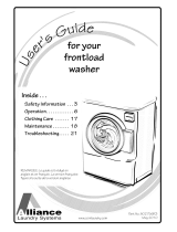Alliance Laundry Systems FTUA1AWN1102 Owner's manual