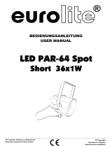 EuroLite Short 36x1W User manual