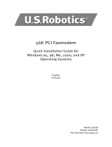 US Robotics 5660A-BP Installation guide