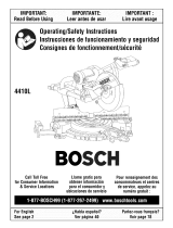 Bosch 4410L Operating instructions