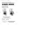 Black and Decker Appliances DLX850 DLX900 User manual