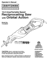 Craftsman 172.26043 User manual