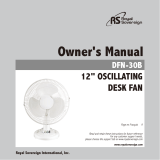 Royal Sovereign DFN-30B Owner's manual