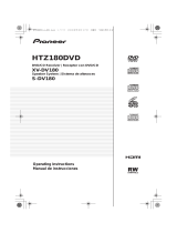 Pioneer DV-180 Owner's manual