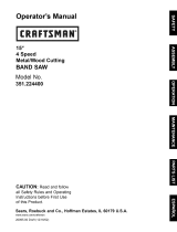 Craftsman 351.224400 User manual