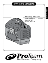 ProTeam R840091 (107201) Owner's manual