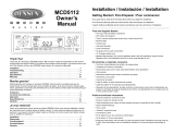 Jensen MCD5112 User manual