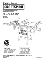 Craftsman 351221140 Owner's manual