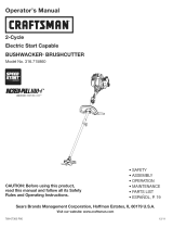 Craftsman BUSHWACKER INCREDI-PULL 316.715860 User manual