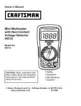 Craftsman 82312 Owner's manual