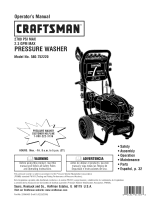 Craftsman  4.0 GPM Honda Powered Pressure Washer Owner's manual