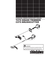 Shindaiwa C270 User manual