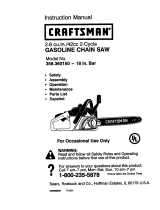Craftsman 358360150 Owner's manual