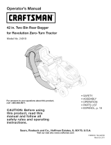 Craftsman 19A70001799 Owner's manual