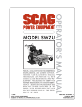 Scag Power Equipment SWZU Ultimate Hydro Drive User manual