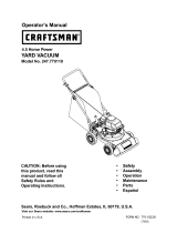 Sears Craftsman 247.770110 User manual