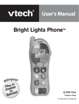 VTech Bright Lights Phone User manual