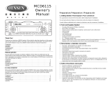 Jensen MCD6115 Owner's manual