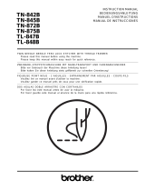 Brother TN-842B User manual