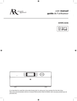 Acoustic Research ARIRC600i User manual