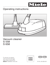 Miele S 658 Operating instructions