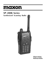 Maxon SP-200K Series User manual