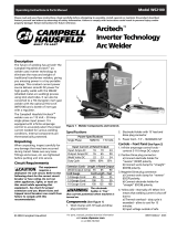 Campbell Hausfeld ARCITECH WS2100 User manual