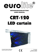 EuroLite CRT-120LED curtain User manual