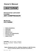 Craftsman 919165282 Owner's manual