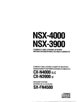 Aiwa NSX-3900 Owner's manual