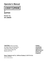 Craftsman 351.226250 User manual