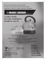 Black & Decker CK1500 User manual