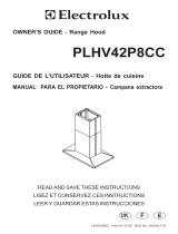 Electrolux PLHV42P8CC Operating instructions