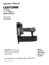 Craftsman 351.184240 Owner's manual