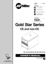 Miller GOLDSTAR 452 Owner's manual