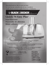 Black & Decker FP1450 User manual
