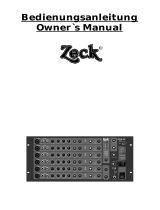 Zeck Audio PD 6.12 Owner's manual