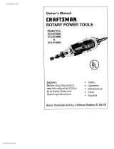 Craftsman 572.61083 User manual