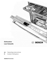 Bosch HV68T53UC Owner's manual