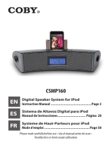 COBY electronic CSMP160 User manual